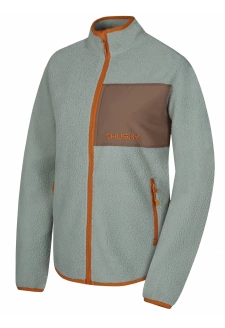 Dámská fleecová mikina Husky Addy Zip L faded green
