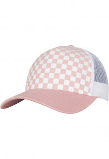 Kšiltovka Retro Trucker růžová/bílá