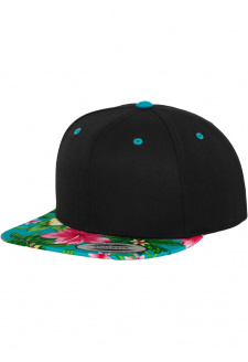 Havajský snapback blk/aqua