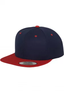 Klasický Snapback 2-Tone nvy/červená