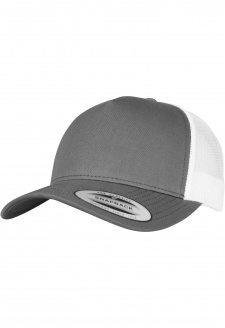 5-panelový Retro Trucker 2-Tone Cap cha/wht