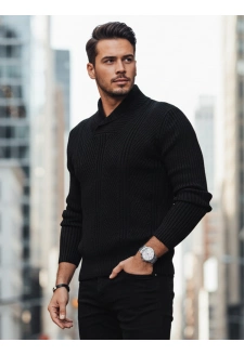 Sweter męski czarny Dstreet WX2256z