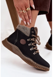 Zateplené dámské trapery Zenaya – černé