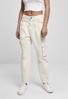 Dámské kalhoty Ballon Fit Cargo Twill whitesand