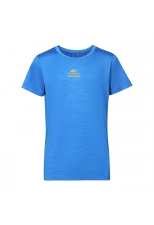 Dětské rychleschnoucí tričko ALPINE PRO BASIKO electric blue lemonade