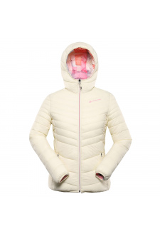 Dámská oboustranná bunda hi-therm ALPINE PRO EROMA creme varianta pc