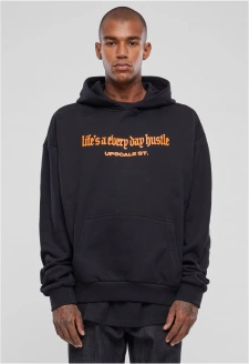 Pánská mikina Hustle Oversize černá