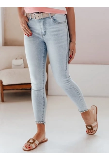 Spodnie damskie jeansowe MISSPEARL niebieskie Dstreet UY2709