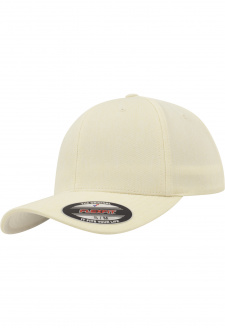 Žlutá krémová čepice Flexfit Pastel Melange Cap