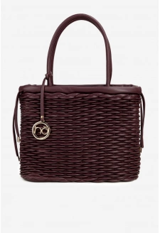 Dámská kabelka typu shopper Nobo – bordová