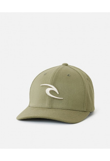 Kšiltovka Rip Curl TEPAN FLEXFIT CAP Dusty Olive