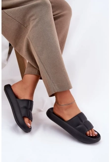 Dámské pěnové pantofle LEE MAYA SLIDER WOMEN LOW – černé