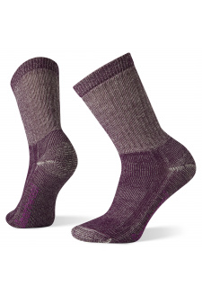 Smartwool W HIKE CE FULL CUSHION CREW bordeaux