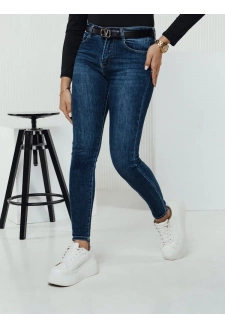 Spodnie damskie jeansowe skinny DIVETTI granatowe Dstreet UY2330