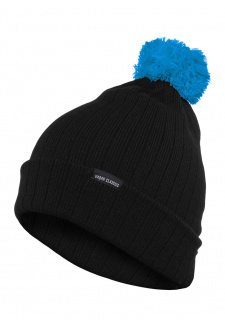 Kontrastní čepice Bobble blk/tur