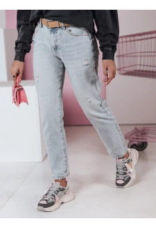 Spodnie damskie jeansowe proste BLUEDEN Dstreet UY2359