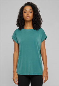 Dámské tričko Modal Extended Shoulder Tee - modré