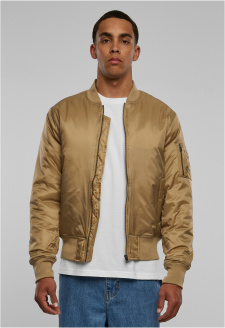 Basic Bomber Jacket béžová