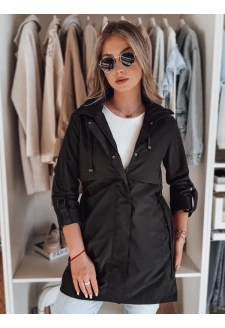 Kurtka damska przejściowa parka STYLINA czarna Dstreet TY4788