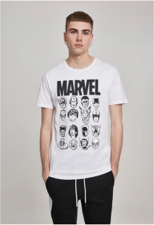 Tričko Marvel Crew bílé