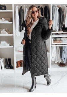 Kurtka zimowa damska LIKEMIRA pikowana czarna Dstreet TY4929
