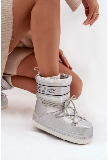 Dámské sněhule O’Neill Lisa High – stříbrné