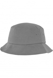 Klobouk Flexfit Cotton Twill Bucket Hat šedý