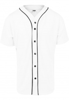 Baseballový síťovaný dres wht/blk