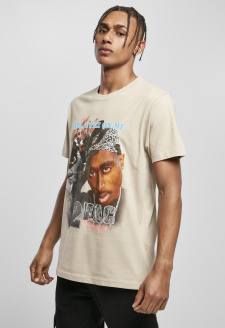 Tupac Retro Tee písek