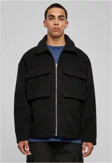 Velký kapesní blouson černý