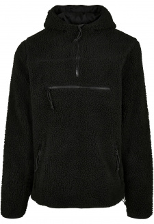 Teddyfleece Worker Pullover Jacket černá