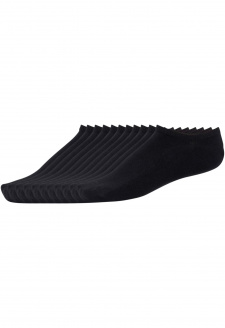 No Show Socks 10-Pack black