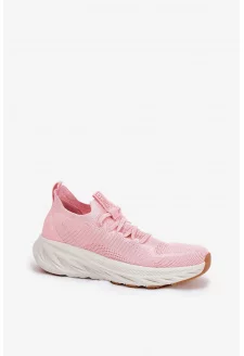 Dámské boty Big Star HI-POLY SYSTEM – světle růžové