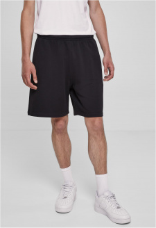 Široké Terry Sweatshorts černé