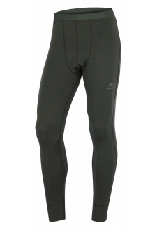 Pánské merino termokalhoty Husky Merea M green