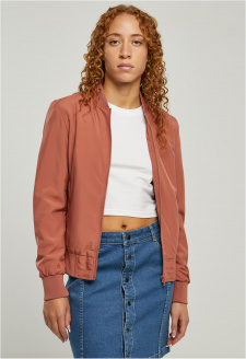 Dámská terakotová bunda Light Bomber Jacket