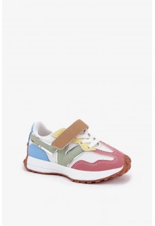 Dětské tenisky na suchý zip – multikolor Tezzu