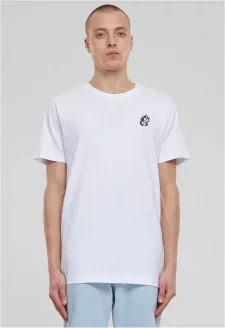 Pánské tričko Dice Fire EMB bílé