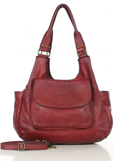 MARCO MAZZINI Vínová retro kabelka