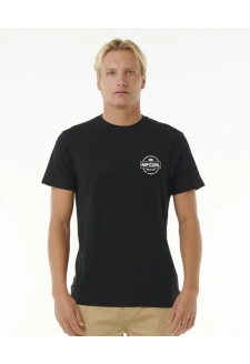 Tričko Rip Curl STAPLE TEE Black