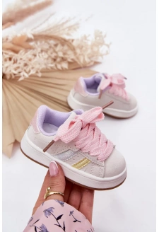 Dětské sportovní sneakers na suchý zip Celyna – multikolor