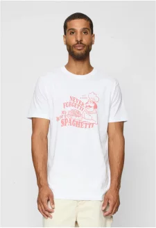 Spaghetti Tee bílé