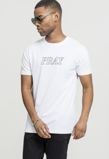 Pray Hands Tee bílé