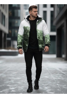 Kurtka męska zimowa narciarską zielona Dstreet TX5126