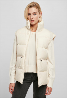 Dámská vesta Puffer Vest whitesand