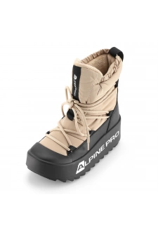 Dámská zimní obuv ALPINE PRO PRIBA white pepper