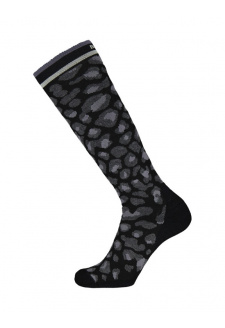 Ponožky Barts SNOW SOCK LEOPARD Black