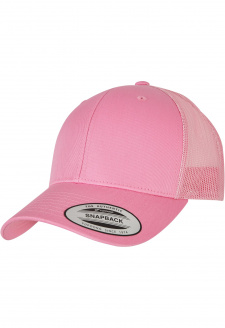 Kšiltovka Retro Trucker růžová