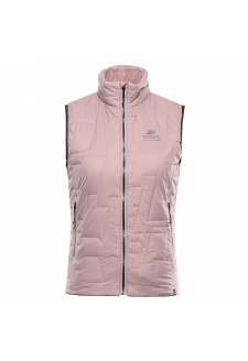 Dámská ultralehká vesta s impregnací ALPINE PRO BERFA pale mauve