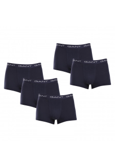 5PACK pánské boxerky Gant modré